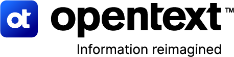 OT+OpenText logo color with tagline
